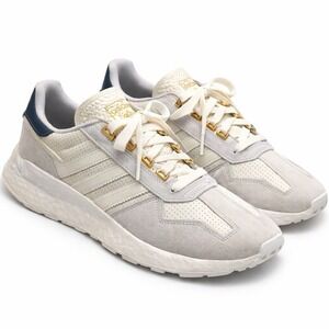 Adidas Retropy E5 Off White Gray Womens 9 Mens 8. GX1812 Boost Running Shoes